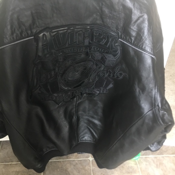 Avirex leather jacket (heavy) - Picture 2 of 3
